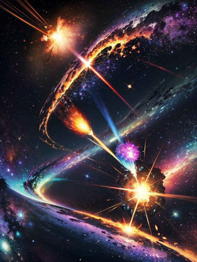 Cosmic explosion, meteor
