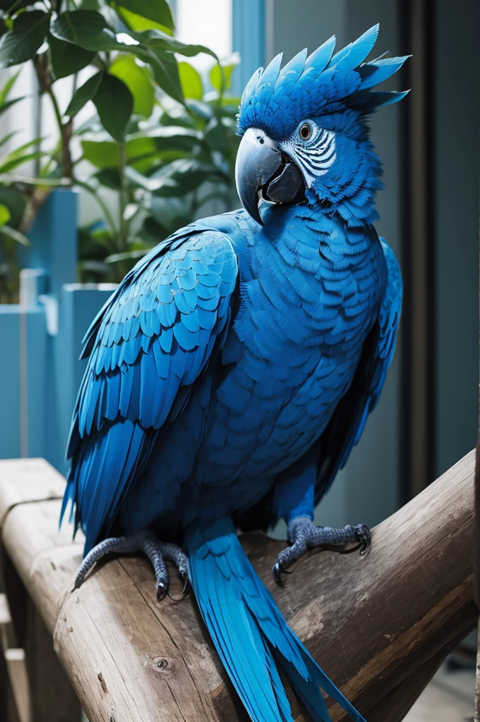 BLUE PARROT