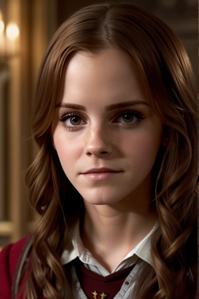 "(First person, Emma Watson, ultra realistic, with wrinkles and frown lines, dressed as Hermione in Harry Potter, Full body, with masterpiece quality in ultra-detail, header 16k)" -> "(First person:1.5, Emma Watson:1.5, ultra-realistic:1.5, wrinkles:1.5, expression lines:1.5, dressed as Hermione in Harry Potter, masterpiece, ultra-detail, header 16k)"