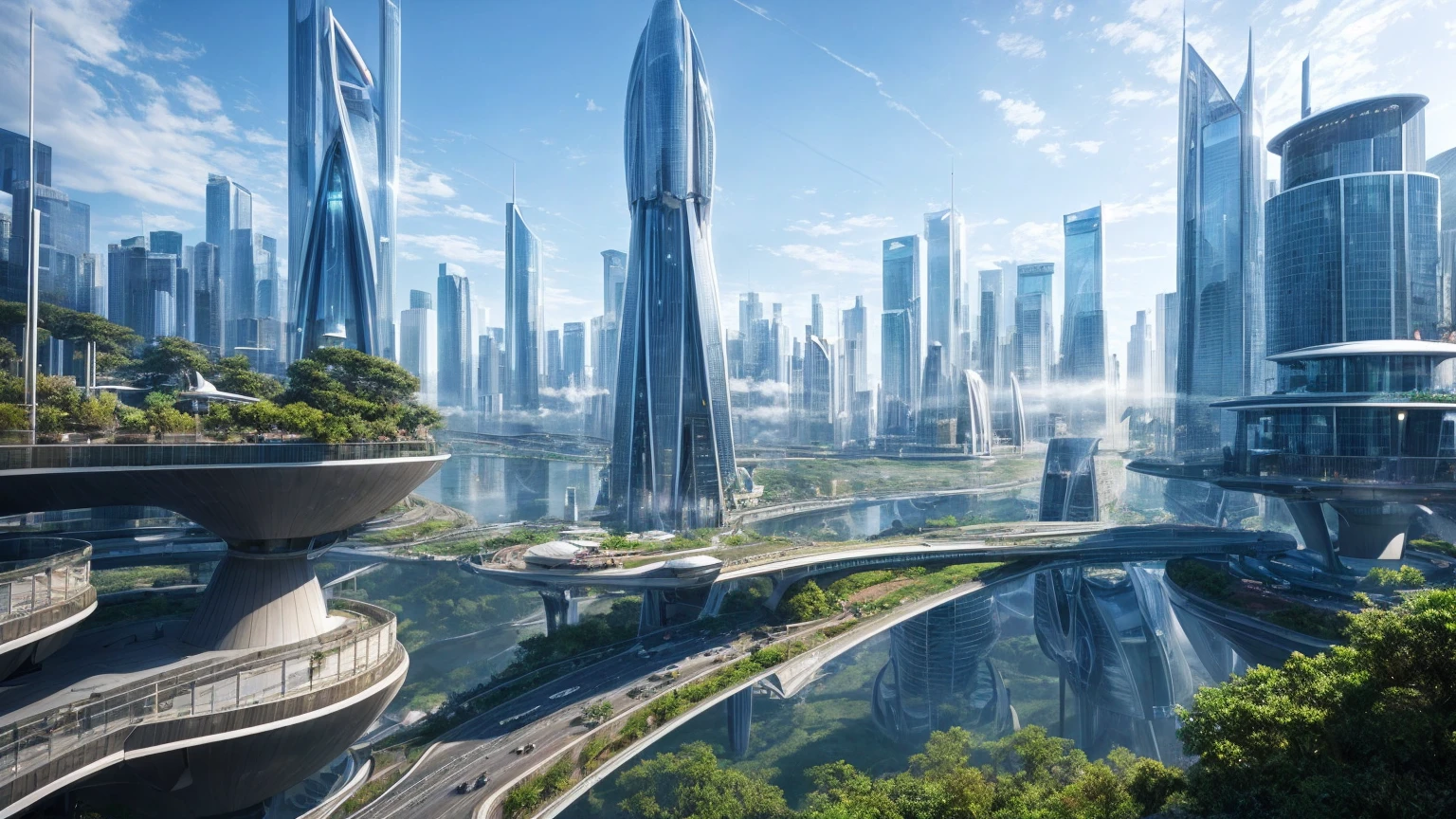 (Best quality,4K,8K,A high resolution,Masterpiece:1.2),Ultra-detailed,(Realistic,Photorealistic,photo-realistic:1.37),Futuristic floating city,Futuristic technology,Huge urban high-tech tablet platform,Airship,Floating in the sky,Futuristic city,Small airships around,High-tech hemispherical platform,Colorful lights,Advanced architecture,modernn architecture,skyscrapper,Access the cloud,Scenic beauty,view over city,Impressive design,Blend seamlessly with nature,energetic and vibrant atmosphere,Futuristic transportation system,Parking is suspended,Transparent path,Lush greenery,Sky gardens,cascading waterfalls,Magnificent skyline,reflections on the water,Sparkling river,Architectural innovation,futuristic skyscrapers,Transparent dome,The shape of the building is unusual,Elevated walkway,Impressive skyline,Glowing lights,Futuristic technology,Minimalist design,Scenic spots,Panoramic view,Cloud Piercing Tower,Vibrant colors,epic sunrise,epic sunset,Dazzling light display,magical ambiance,The future city,Urban Utopia,LuxuryLifestyle,Innovative energy,sustainable development,Smart city technology,Advanced infrastructure,Tranquil atmosphere,Nature and technology live in harmony,Awesome cityscape,Unprecedented urban planning,Architecture connects seamlessly with nature,High-tech metropolis,A cutting-edge engineering marvel,The future of urban living,Visionary architectural concept,Energy-efficient buildings,Harmony with the environment,A city floating above the clouds,Utopian dreams become reality,The possibilities are endless,State-of-the-art transportation network,Green energy integration,Innovative materials,Impressive holographic display,Advanced communication system,Breathtaking aerial view,Quiet and peaceful environment,Modernist aesthetics,Ethereal beauty