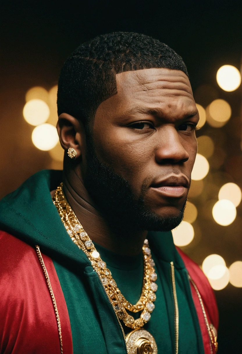 Men looking like pop smoke mixed with 50 cent with 'Gucci gold vvs diamonds , 4:3, photo 12k resolution hash flash lighting, shot on ALEXA 65, Velvia 100 , underexposed, Voigtlnder Nokton 50mm f1.1, in the style of Martin Nikon Z 8 with Zoom Lens | with 24-120mm
Motion