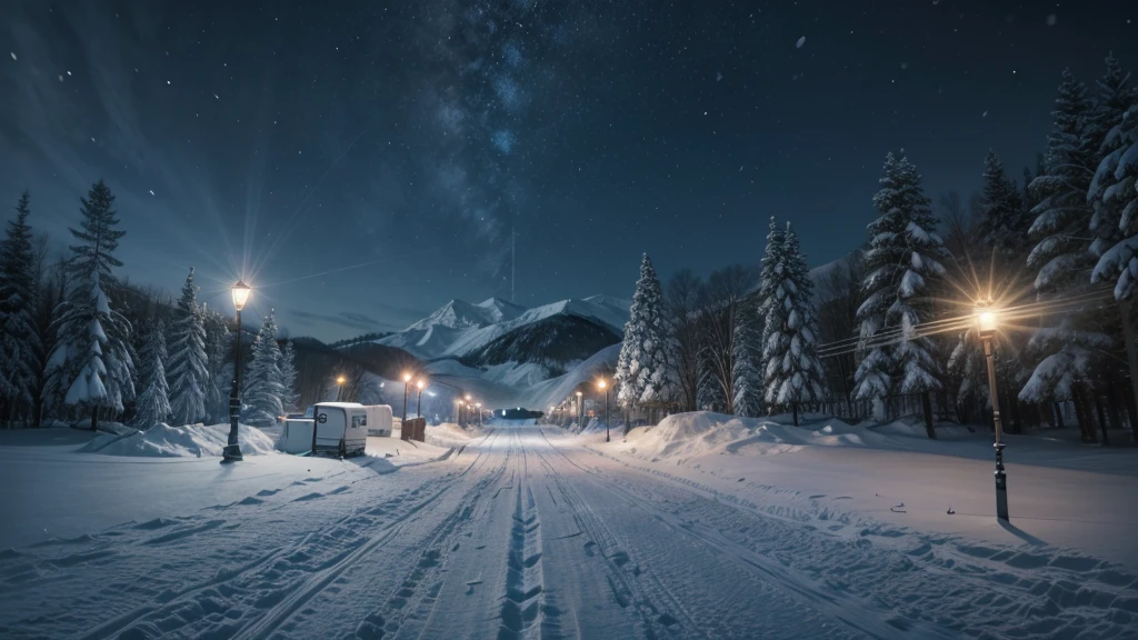 a banner for YouTube with the name snow centralizes and is themed around snow and winter in a 1024x576 resolution