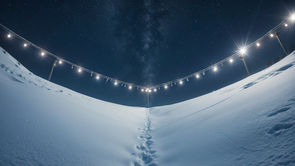 a banner for youtube with the name "snow" centered and snow and ice themed