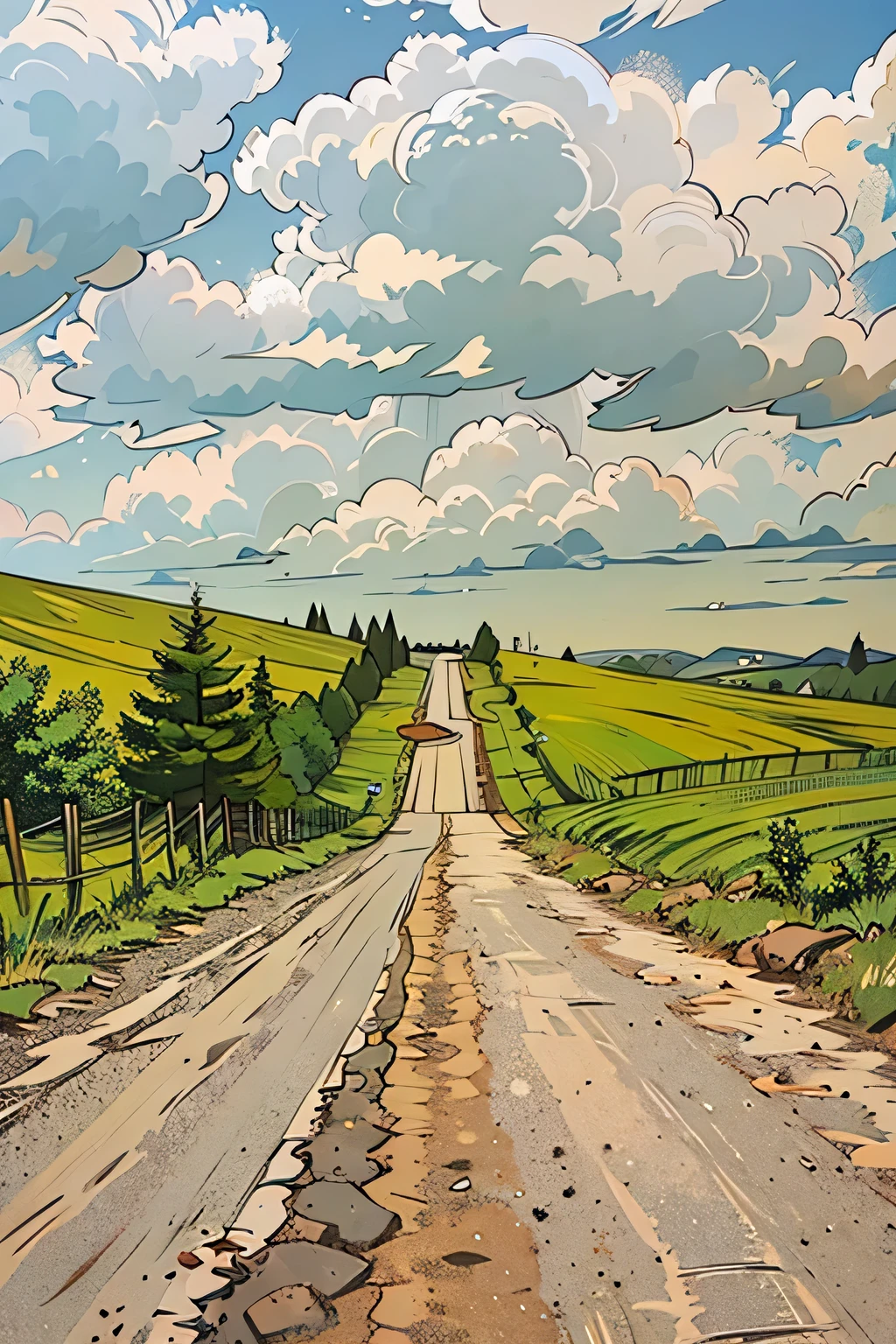 Dirt roads