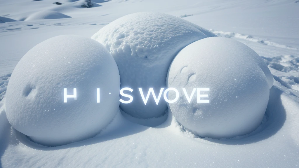Write the word snow in the center of the image and add details of snow and ice throughout the image to create a YouTube banner