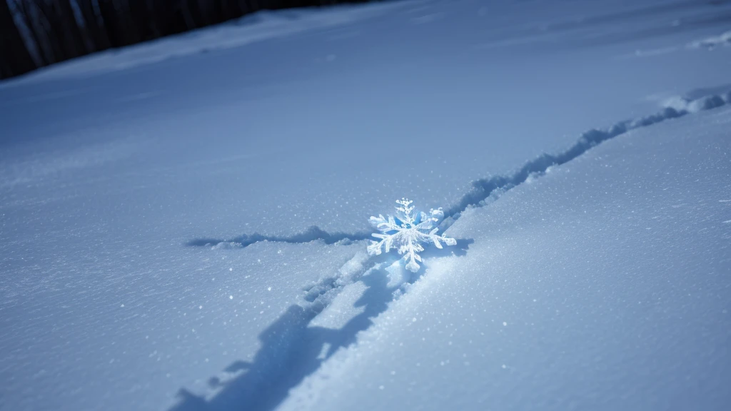 write the word snow in the center of the image and add details of ice and snowflakes on the image to create a youtube banner