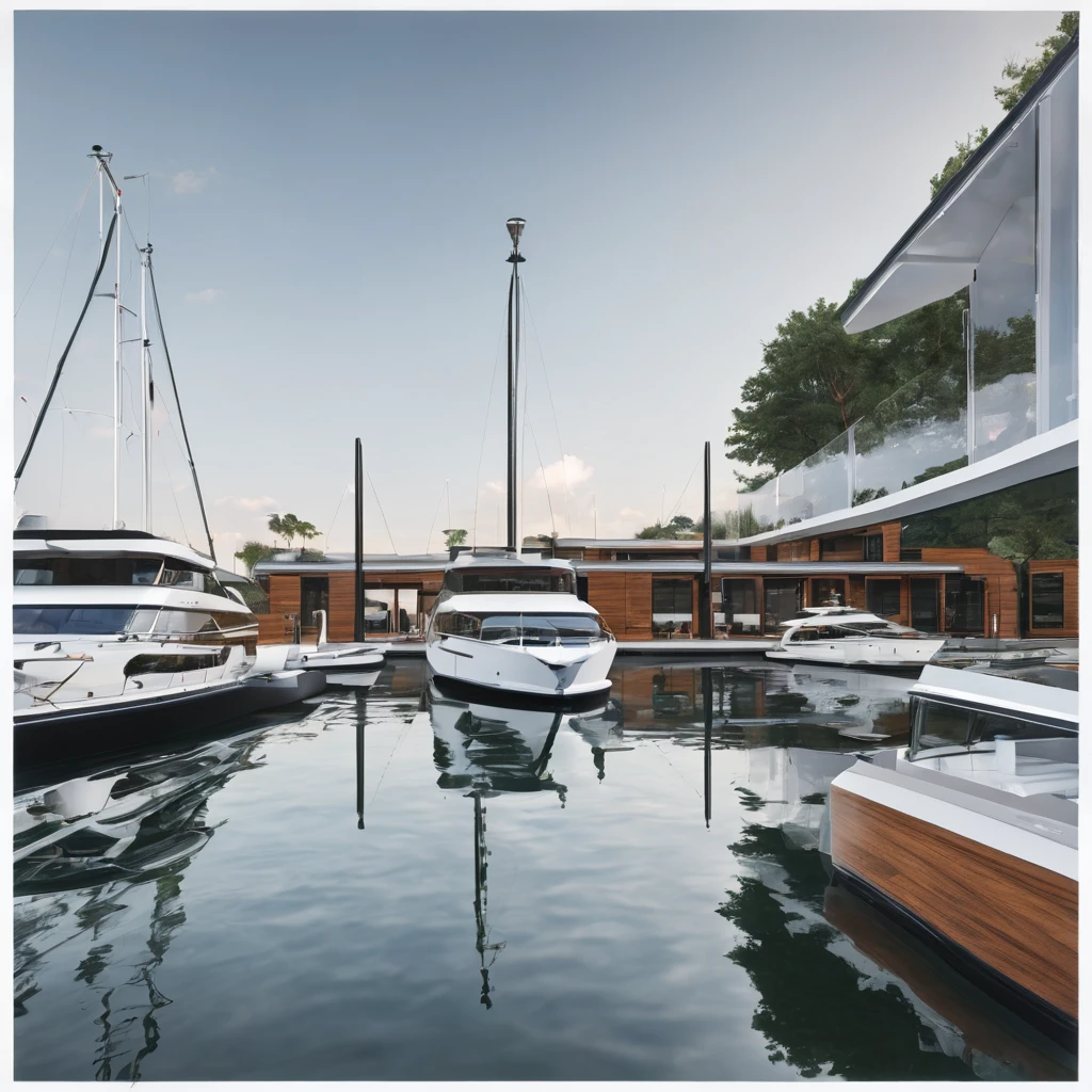 Modern boat club