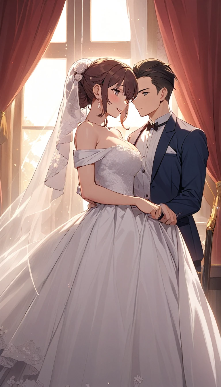 A sneak peek at a married woman