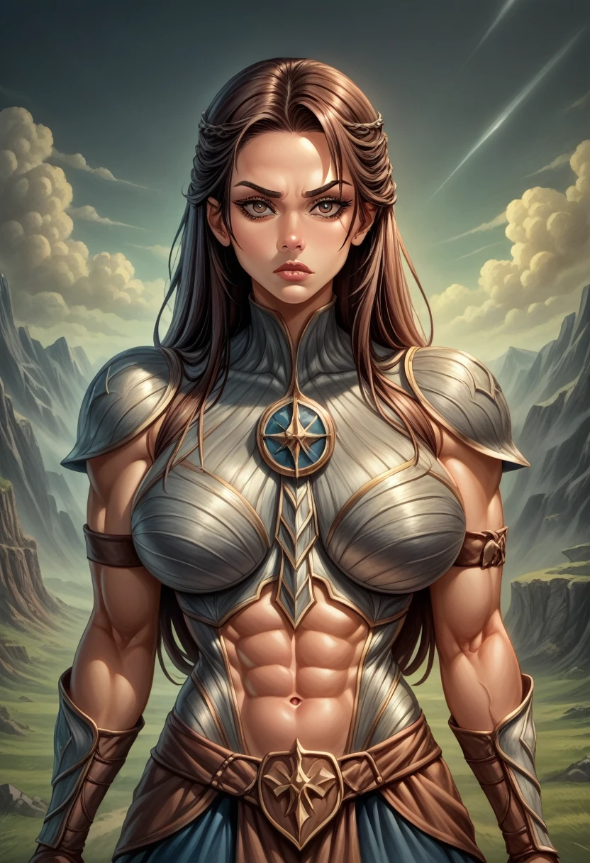 score_9, score_8_up, score_8, (((Single character image.))) (((1girl))) (((Solo))) (((Dressed in medieval fantasy attire.))) (((She wears medieval fantasy attire.))) Looks like a , sexy fle medieval fantasy gladiator. Looks very imposing and sinister. Looks like a stone cold killer. Looks like a powerful, muscular female gladiator for Dungeons & Dragons. Looks fierce, dus and deadly. A single character portrait, fantasy art, fantasy attire, attractive, very sexy, muscular,werful body, detailed muscles, youthful, woman in her early 20’s, (((intense, serious stare))), voluptuous, female warrior, powerful, dangerous, (((erotic jewelry))),ling armor, gorgeous face, sexy mouth, Dungeons & Dons character portrait, intricate details, ultra detailed, ultra detailed clothes, epic masterpiece, ultra detailed, intricate details, award winning, fantasy art concept masterpiece, trending on Artstation, digital art, unreal engine, 8k, ultra HD, centered image
best quality:1.0,hyperealistic:1.0,photorealistic:1.0,madly detailed CG unity 8k wallpaper:1.0,masterpiece:1.3,madly detailed photo:1.2, hyper-realistic lifelike texture:1.4, picture-perfect:1.0,8k, HQ,best quality:1.0,