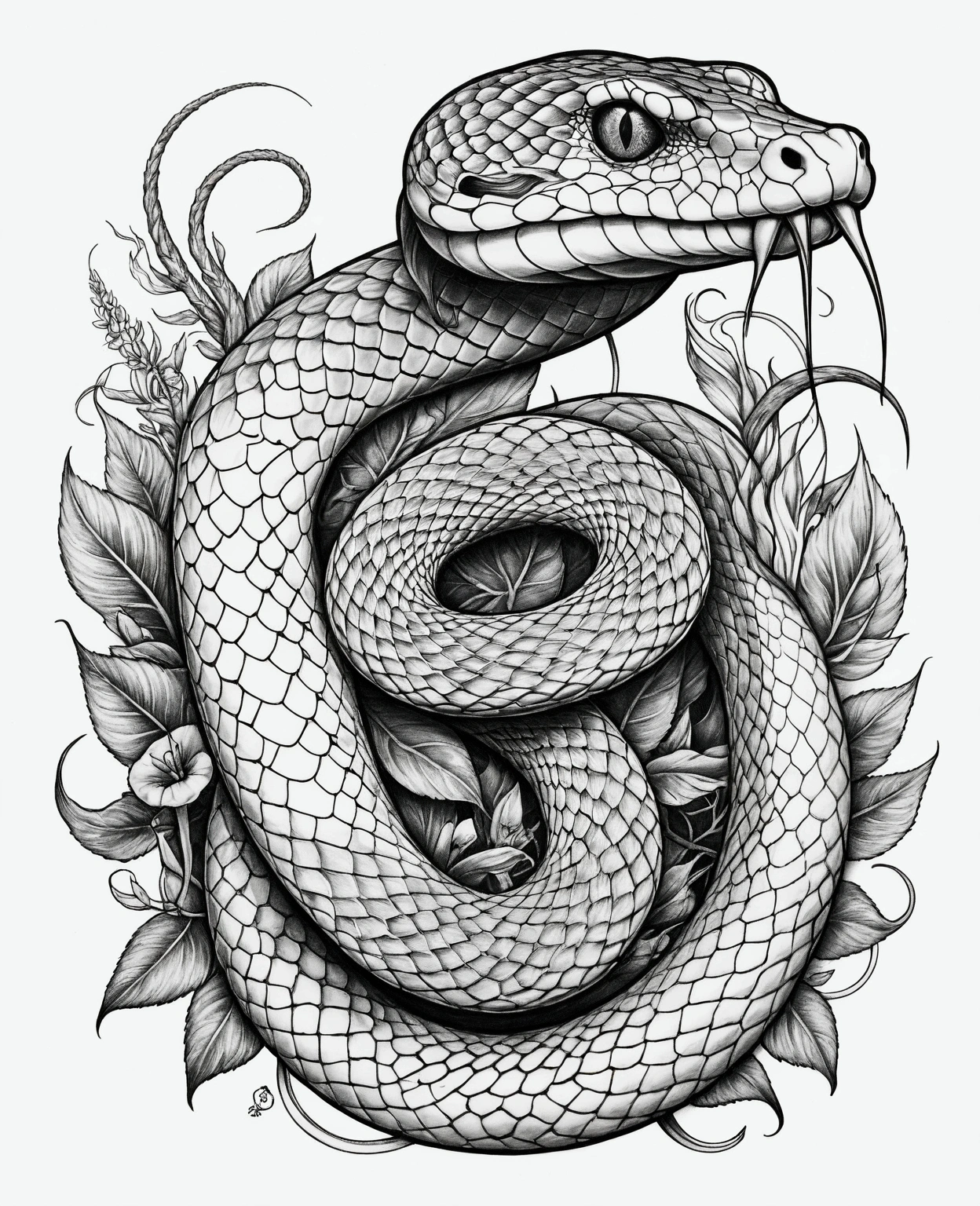 a drawing of a snake with a snake head and tail, medical drawing, tattoo design sketch, ink outline, linear bold, tattoo design, concept tattoo design, ink outlines, line drawing tattoos, lsd tattoo design, medium sized tattoo sketch, tattoo sketch, stylized work line, tattoo sketches, outline sketch, coloring pages, work line, work line