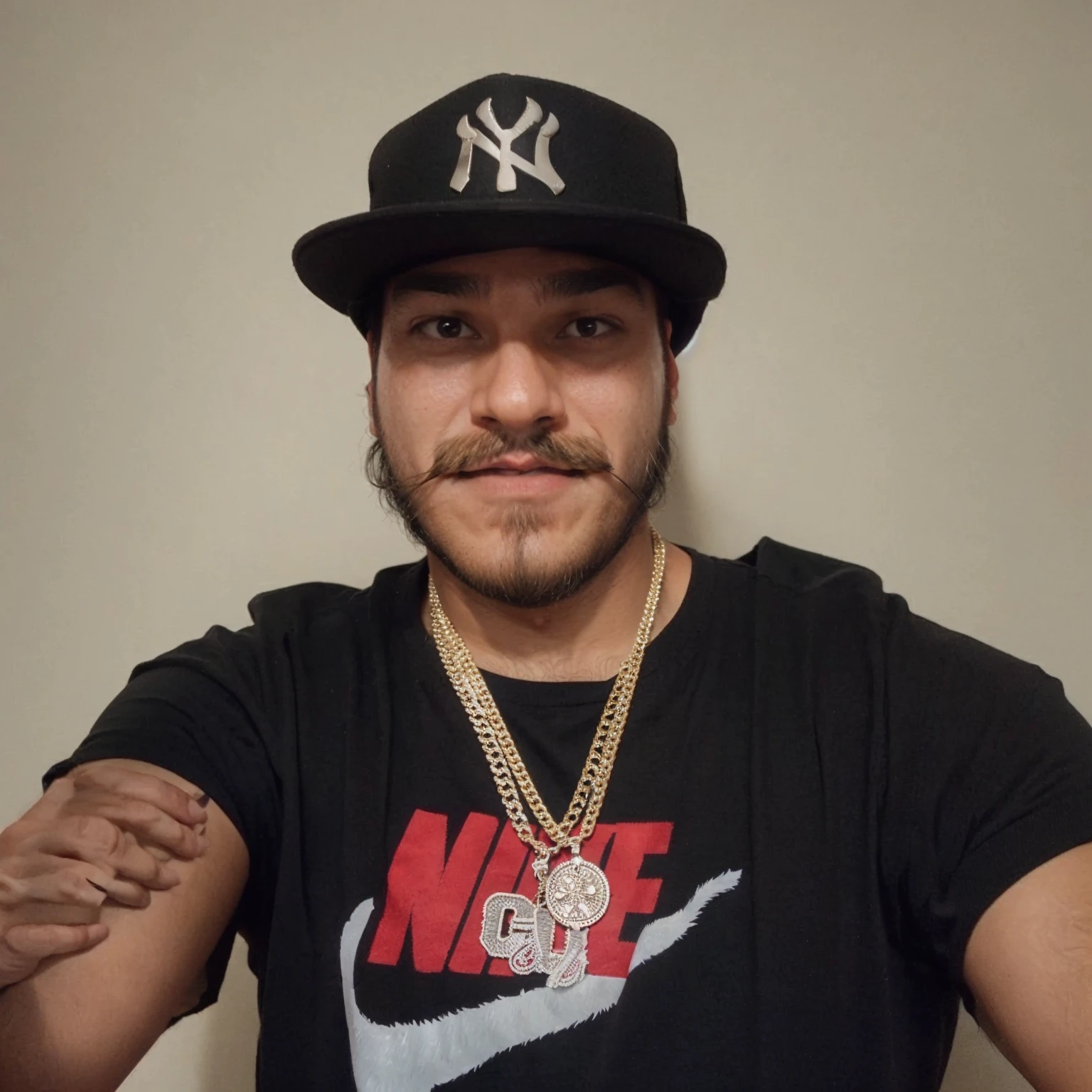 Remove beard and mustache