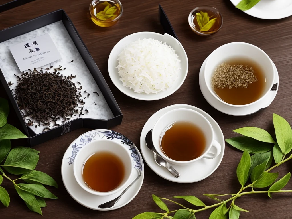 It is like a cool moonlight frozen between leaves,Lying quietly in the tea box。Each piece of tea is like a carefully crafted work of art,Unique color of white on top and black on bottom,It's like the distinct marks left by night and day on it.。