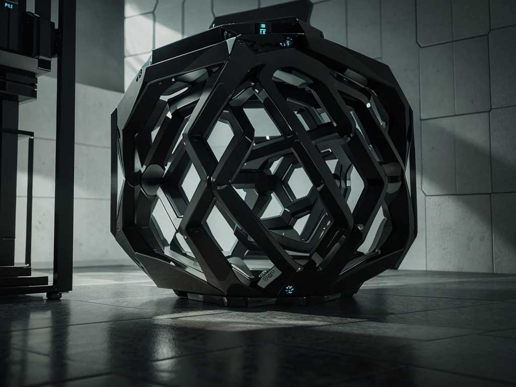 3d background with hexagon,complex geometric hexagon pattern,abstract hexagonal structure, intricate honeycomb design, futuristic hexagonal backdrop, photorealistic 3d hexagonal environment, sci-fi hexagon architecture, detailed hexagonal tiled floor, complex hexagonal shapes, abstract polygonal landscape,cinematic lighting,dramatic shadows,hyper detailed,8k,unreal engine,volumetric lighting,photorealistic rendering