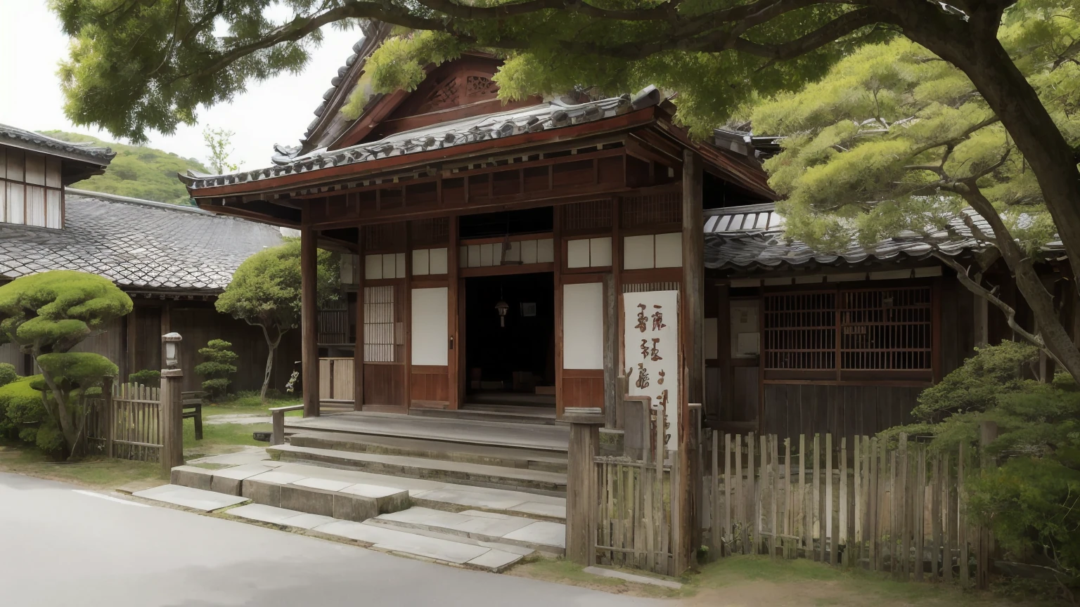 Spirited Away, Ghibli, Yubaba no Yakata, Old Japanese House