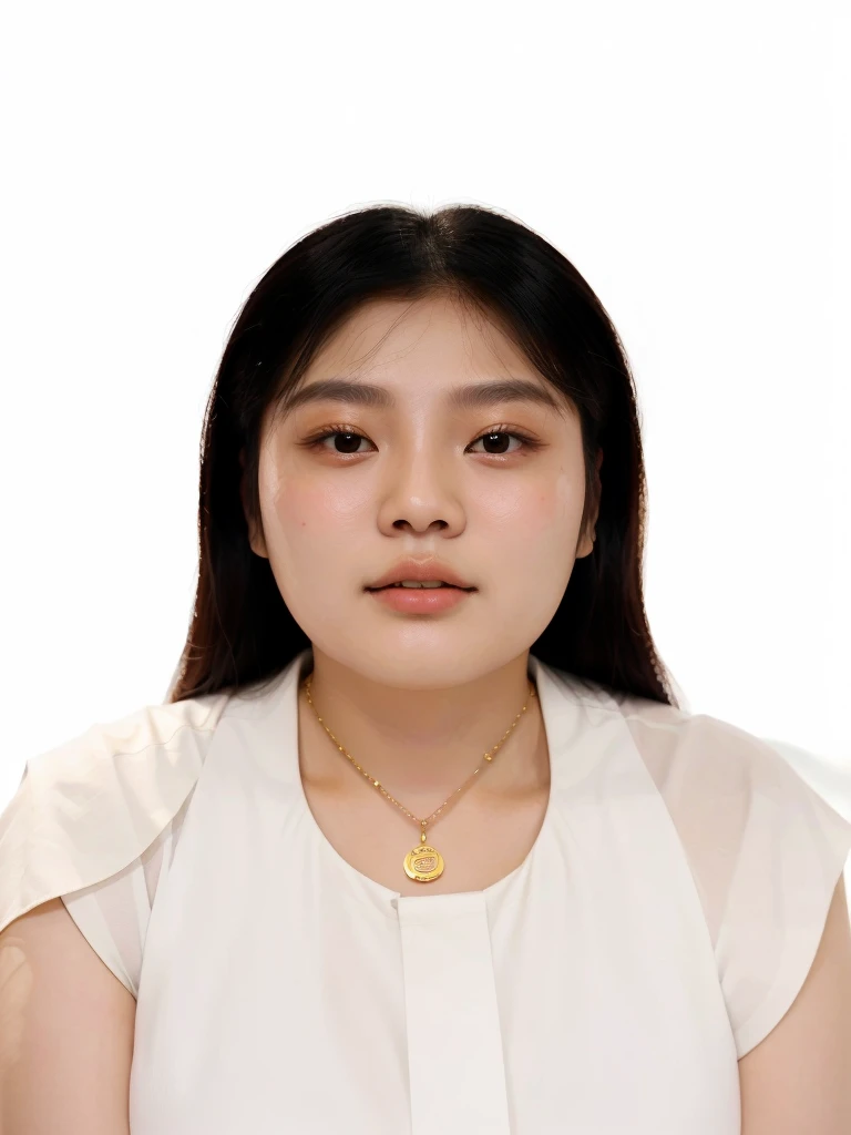 There is a girl with a necklace on her neck, Southeast Asian with round face, Nivanh Chanthara, shen mingchen, pengzhenzhang, Gongbi, Jiyun Chae, Yanjun Chengt, July Ban, wei wang, jinyiwei, xiaofan zhang, nuttavut baiphowongse