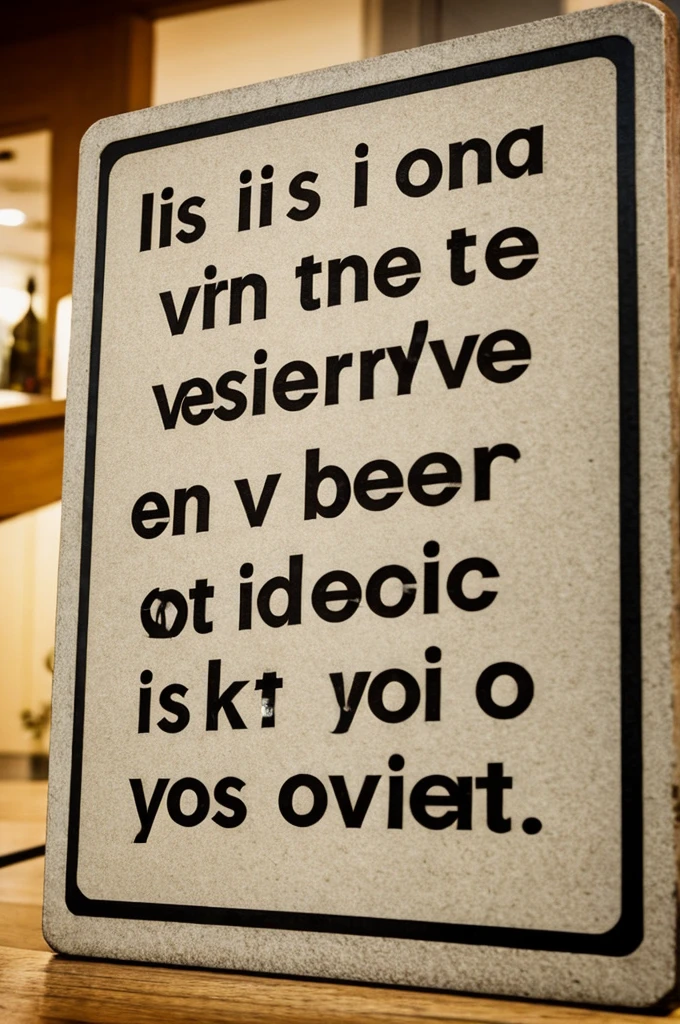 It is