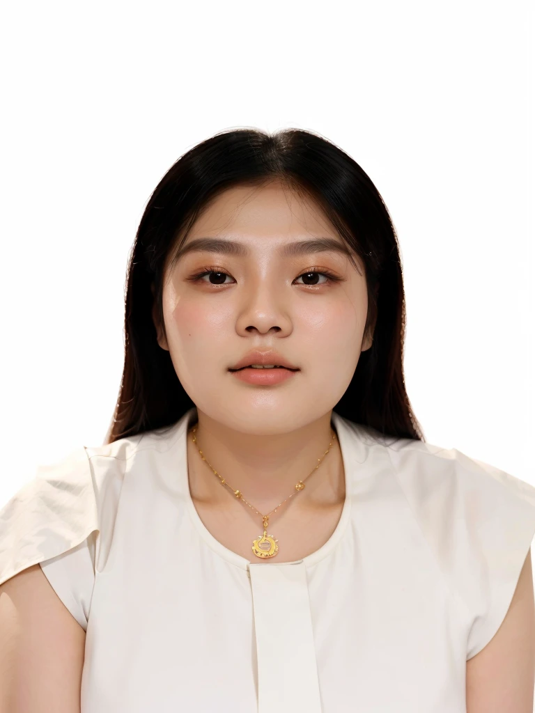 There is a girl with a necklace on her neck, Southeast Asian with round face, Nivanh Chanthara, shen mingchen, pengzhenzhang, Gongbi, Jiyun Chae, Yanjun Chengt, July Ban, wei wang, jinyiwei, xiaofan zhang, nuttavut baiphowongse