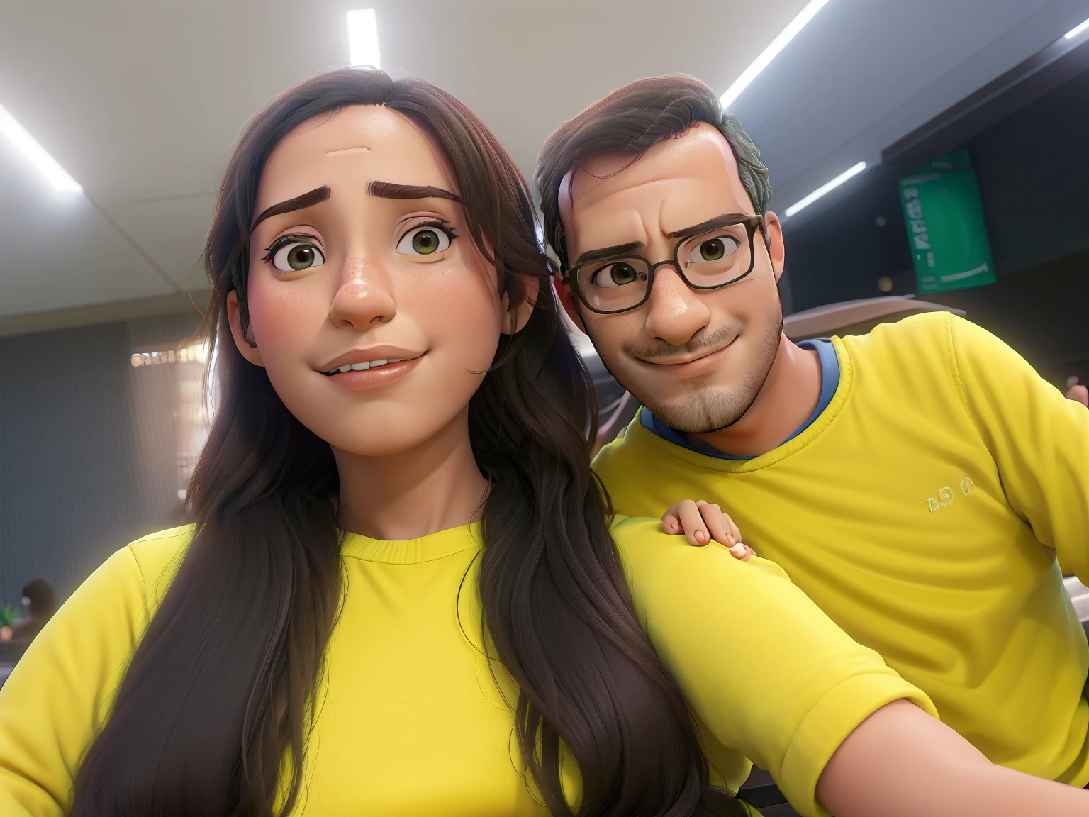 there is a man and woman sitting on a bench together, lovely couple, facebook post, ghutra and egal, ash thorp khyzyl saleem, happy couple, very very low quality picture, photo taken in 2 0 2 0, couple pose, 4k post, 4 k post, couple, profile pic, reddit post, trending ,, indian