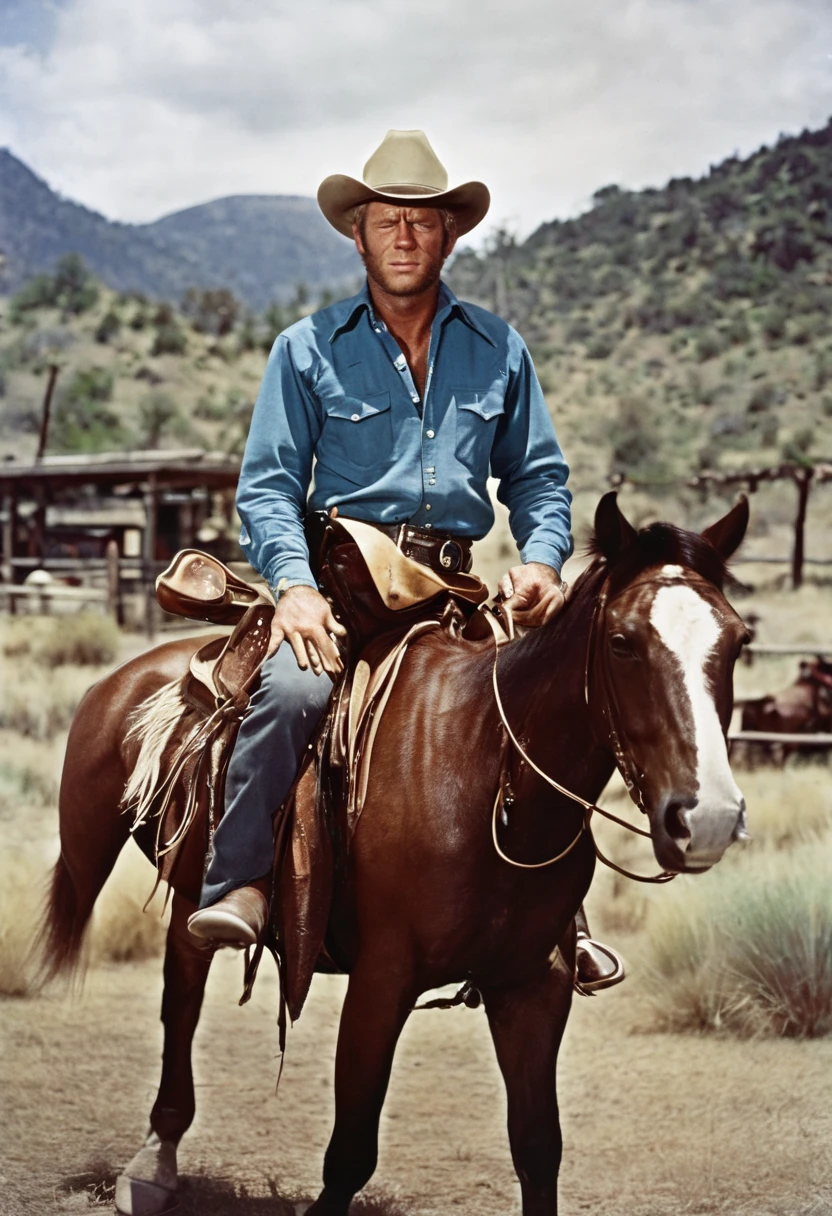 Steve McQueen、cowboy
