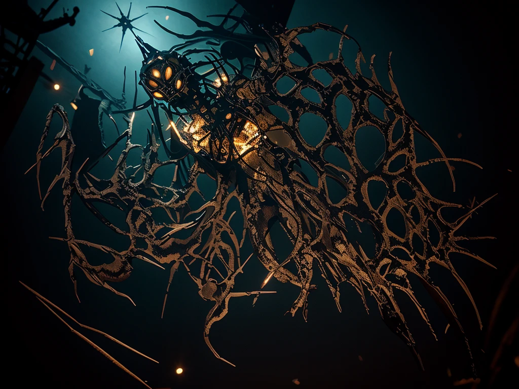 Alien, space, coral, Gothic