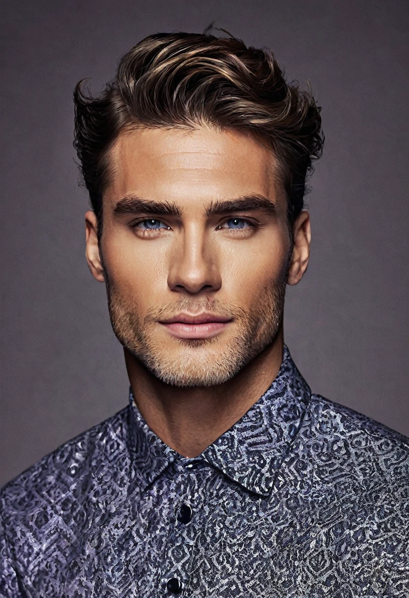 Create a real beautiful man
