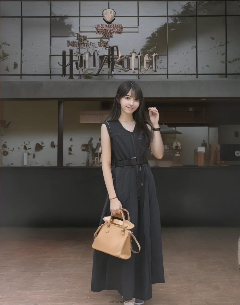 8ｋ、4ｋ、Highest quality、High resolution、超High resolution、top quality ,raw picture, 1 beautiful woman, japanese, cute, university student, black lomg hair,realistic