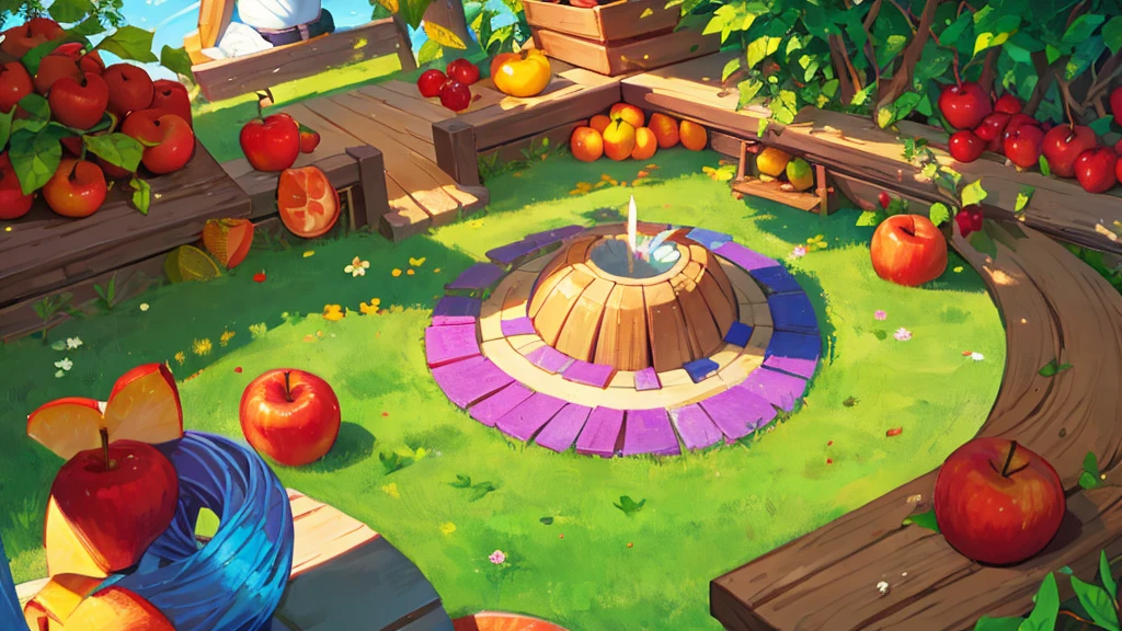Fruit Grove　There is no one　apple