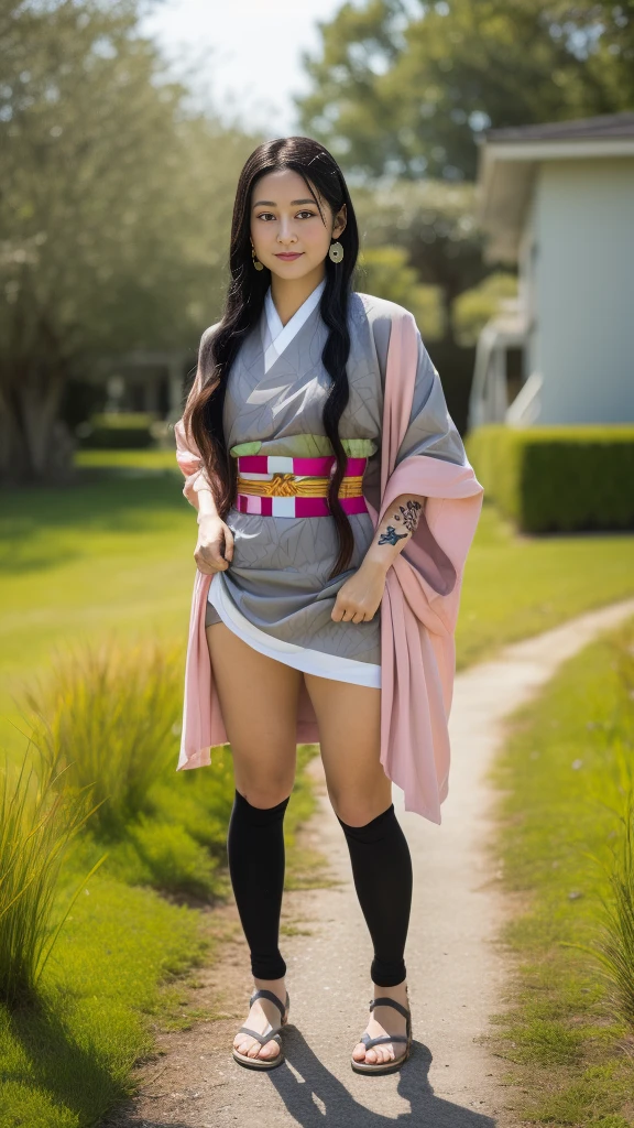 Cute Japanese female, (16 years old), (Very cute face), White moist skin, (Pink bright eyes: 1.4),
BREAK,
(Very beautiful berserker: 1.3), (Fighting pose: 1.3), (Kick: 1.2),
BREAK,
Earrings, Short length, (Black grass tattoo on body: 1.3),
BREAK,
Kimono, Haori,
BREAK,
(Super long hair), (Light gray hair: 1.4), (Gradient hair: 1.3), (Red tips: 1.3),
BREAK,
(Realistic: 1.3), Masterpiece, Perfect lighting, (Ultra high resolution), (8K), (Very detailed: 1.4), (Full body: 1.4), (Symmetrical: 1.2), (One shot),
BREAK,
(Big Japanese city: 1.2), (Crowded),