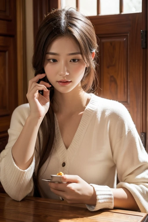 Noble temperament, beautiful and generous 