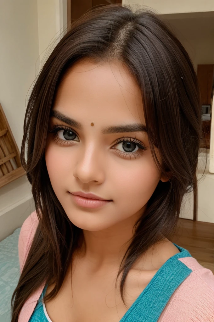 A beutiful girl beutiful face beutiful eye master piece t home