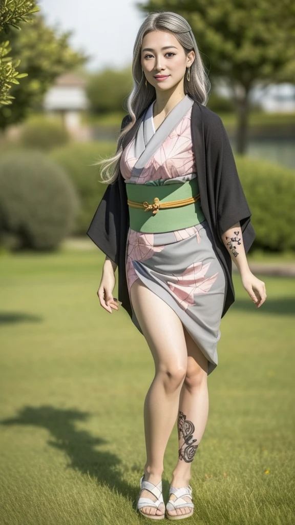 Cute Japanese female, (16 years old), (Very cute face), White moist skin, (Pink bright eyes: 1.4), (Full body: 1.4),
BREAK,
(Very beautiful berserker: 1.3), (Fighting pose: 1.3), (Kick: 1.2),
BREAK,
Earrings, Short length, (Black grass tattoo on body: 1.3),
BREAK,
(Cute kimono: 1.2), (Black haori: 1.2), (Crowded),
BREAK,
(Super long hair), (Light gray hair: 1.4), (Gradient hair: 1.3), (Red tips: 1.3),
BREAK,
(Realistic: 1.3), Masterpiece, Perfect lighting, (Ultra high resolution), (8K), (Very detailed: 1.4), (Full body: 1.4), (Symmetry: 1.2), (One shot),
BREAK,
(Big Japanese city: 1.2), (Crowded),