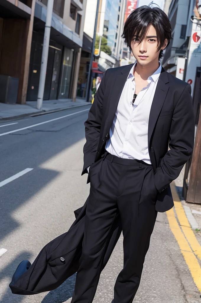 anime male Handsome Chuunibyou
