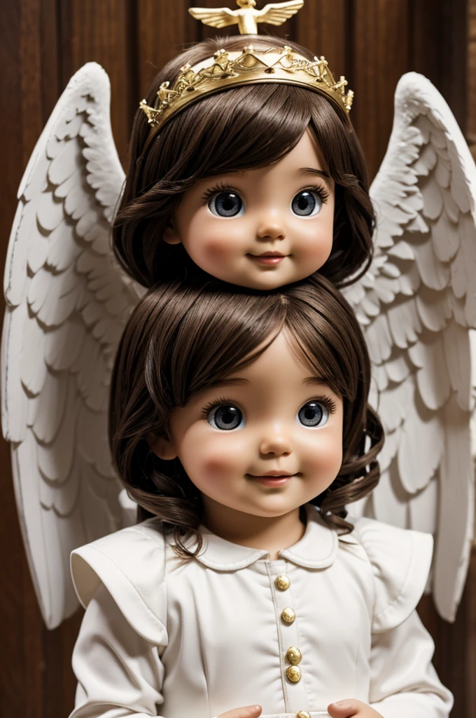 Animated little angel for baptism