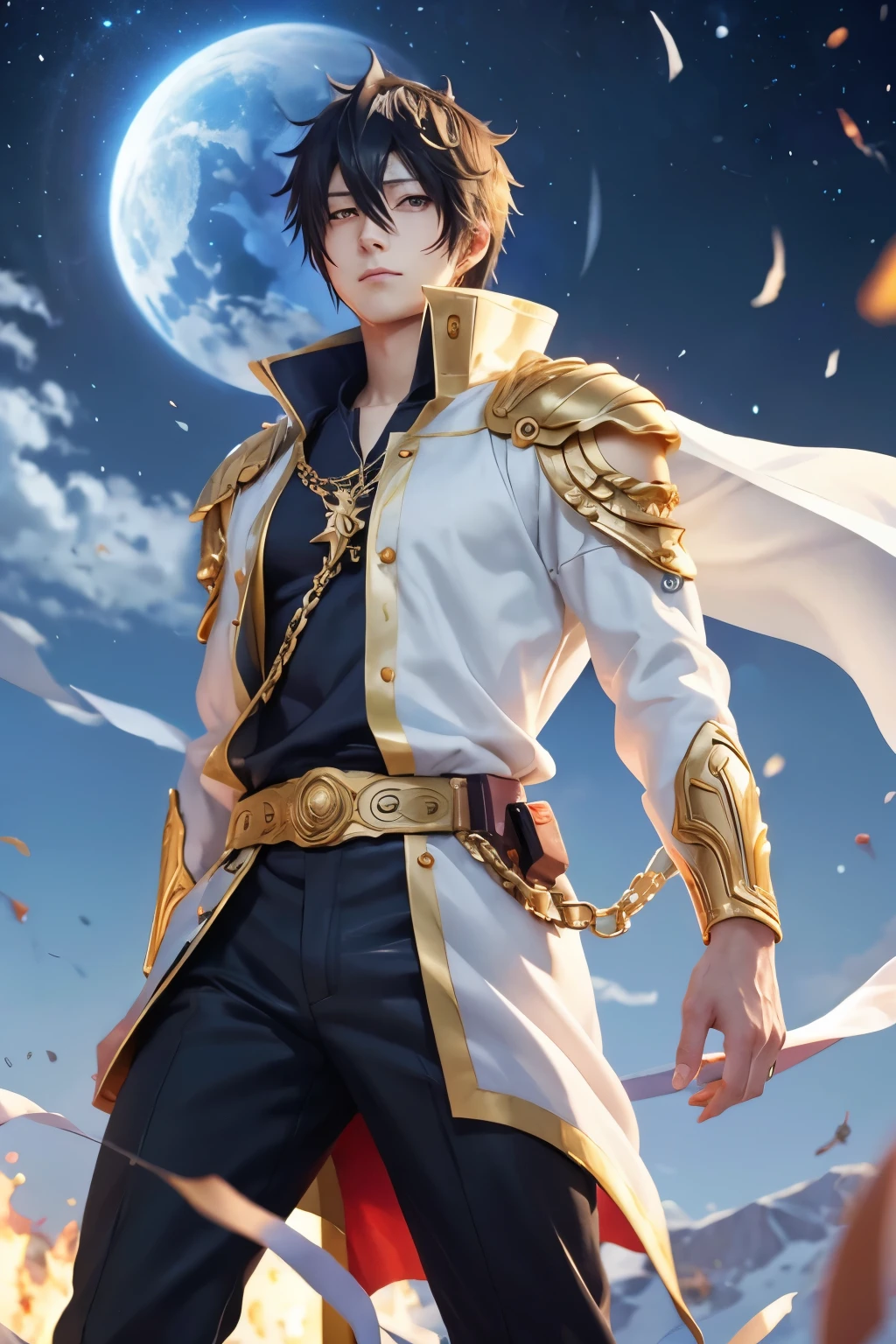 male Anime characters cool Sense of control King