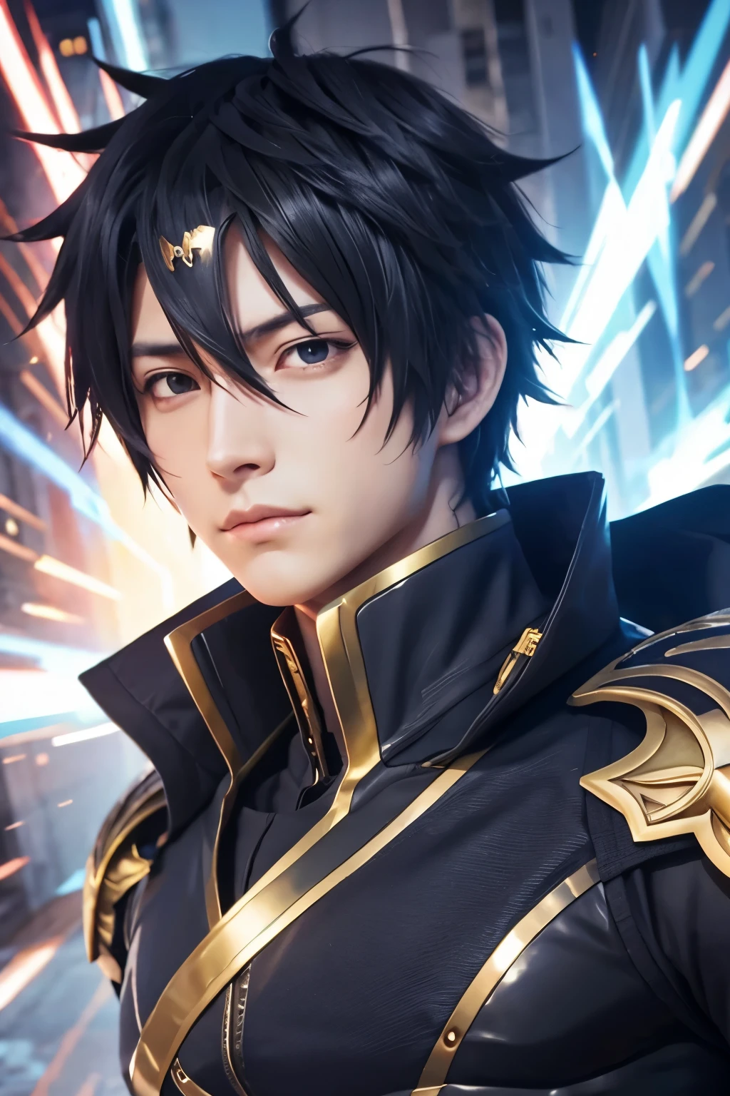 male Anime characters cool Sense of control King