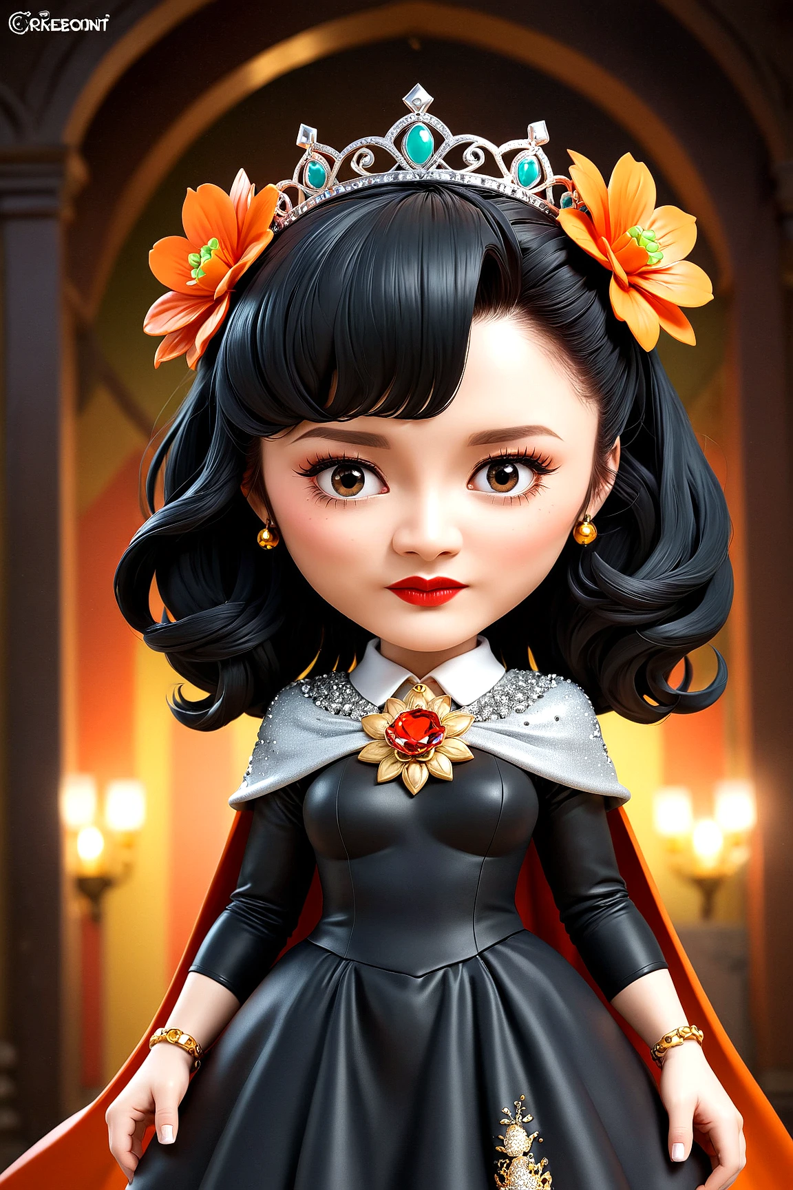 瞪眼睛王女