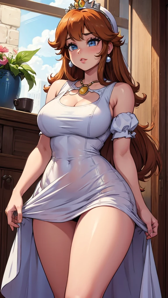 Princess Daisy in loose clothing