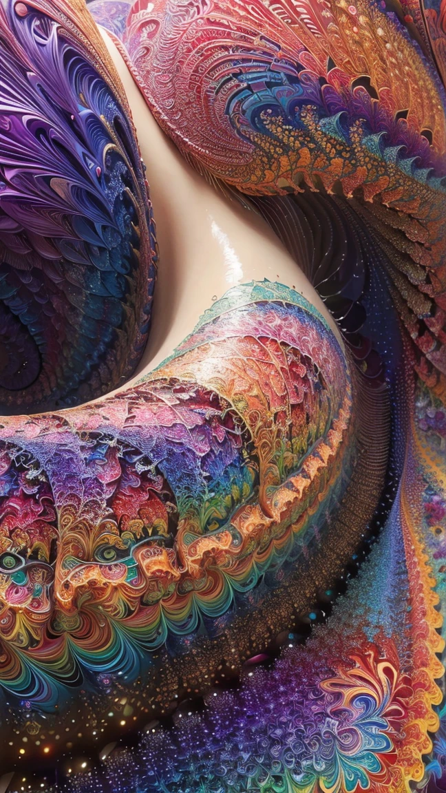 (masterpiece, Highest quality, Highest quality, Official Art, beautifully、aesthetic:1.2), (One girl), Very detailed,(Fractal Art:1.3),colorful,Most detailed