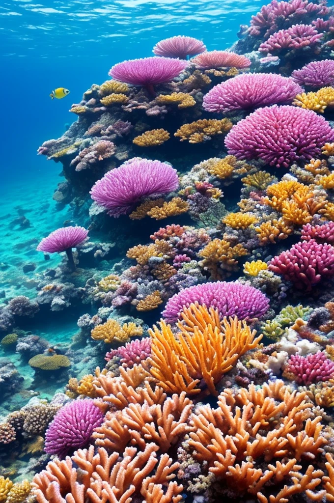 there are many different colored flowers that are growing on the coral, colorful coral, vibrant corals, beautiful colorful corals, harmony of neon glowing coral, coral underwater colorful, radiating atomic neon corals, corals, rainbow corals, beautiful colorful, underwater soft colours, coral, magical colorful flowers, coral reef, beautiful and colorful, twirling glowing sea plants