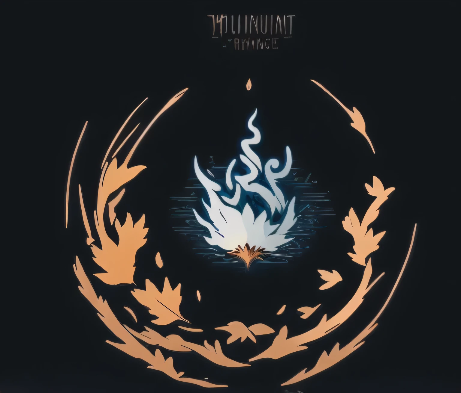 Ring,Leaves,combustion,time,White background,Vector,digital Art,logo design,Art,design,,visual Art,fine Art,fantasy