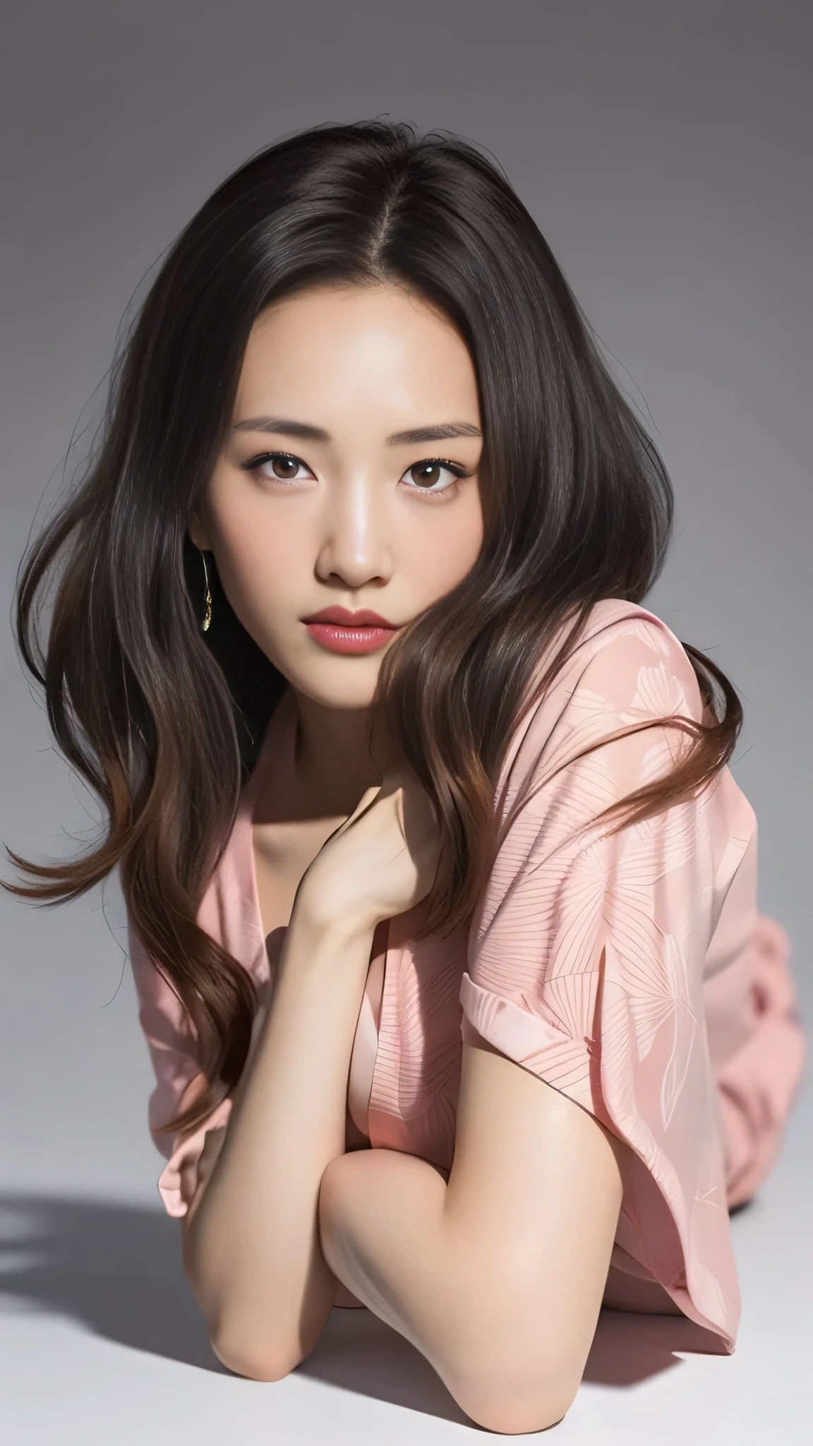 Cute Japanese female, (), (very cute face), white moist skin, looking at camera, melancholy expression,
BREAK,
Idol,
BREAK,
(wearing cute kimono: 1.3), (revealing kimono), very large earrings, short length,
BREAK,
(fighting pose: 1.3),
BREAK,
(long hair), (pink hair: 1.2), (wavy hair), (gradient hair: 1.3), (hair with red tips),
BREAK,
(realistic: 1.3), masterpiece, perfect lighting, (ultra-high resolution), (8K), (highly detailed: 1.4), (from the front), (full body: 1.4), (symmetrical: 1.2),
BREAK,
(Shibuya, Japan: 1.2),
BREAK,
(Demon Slayer: 1.4),