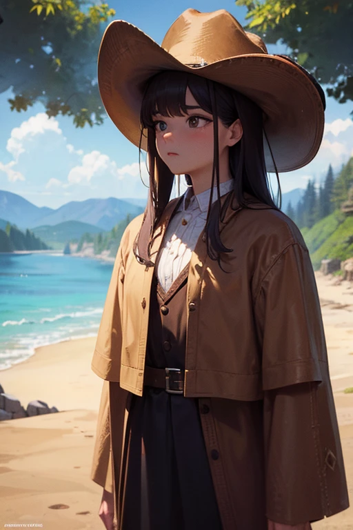 masterpiece, Highest quality, textured skin, uhd, super detail, high details, 8k, Wilderness7people, western drama, (((cowboy)))