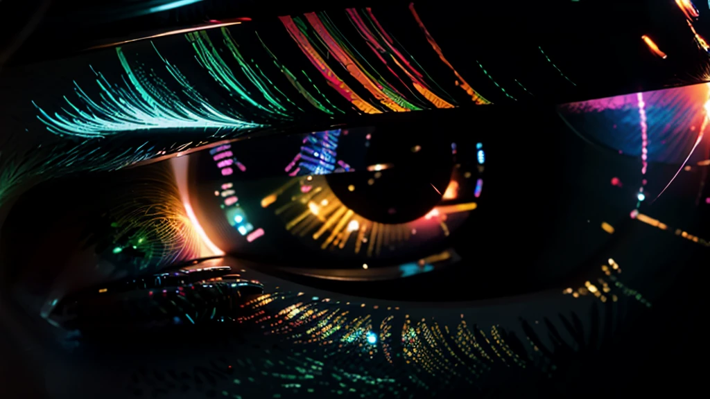 long shot, cyberpunk WAR BETWEEN TITANS AND OYLPIANS, high detail, wide shot, 4K, 3D, REALISTIC, (iridescent glow smoke), UHD, 32K, very bold neon colors, black light, neon light