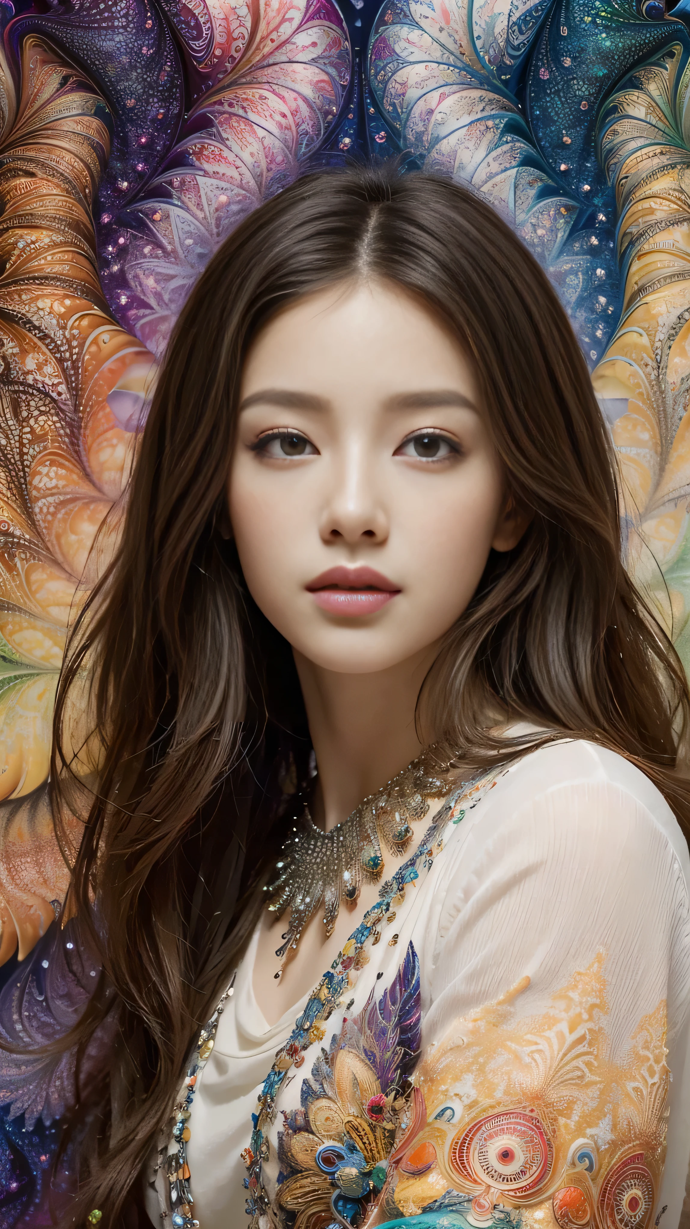 (masterpiece, Highest quality, Highest quality, Official Art, beautifully、aesthetic:1.2), (One girl), Very detailed,(Fractal Art:1.3),colorful,Most detailed