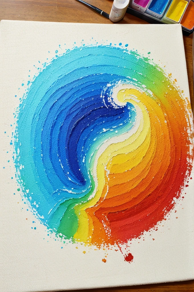 Make a beautiful Pichwai Painting on Canvas with Acrylic Colours for beginners