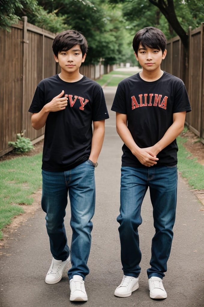 Two boy best friends