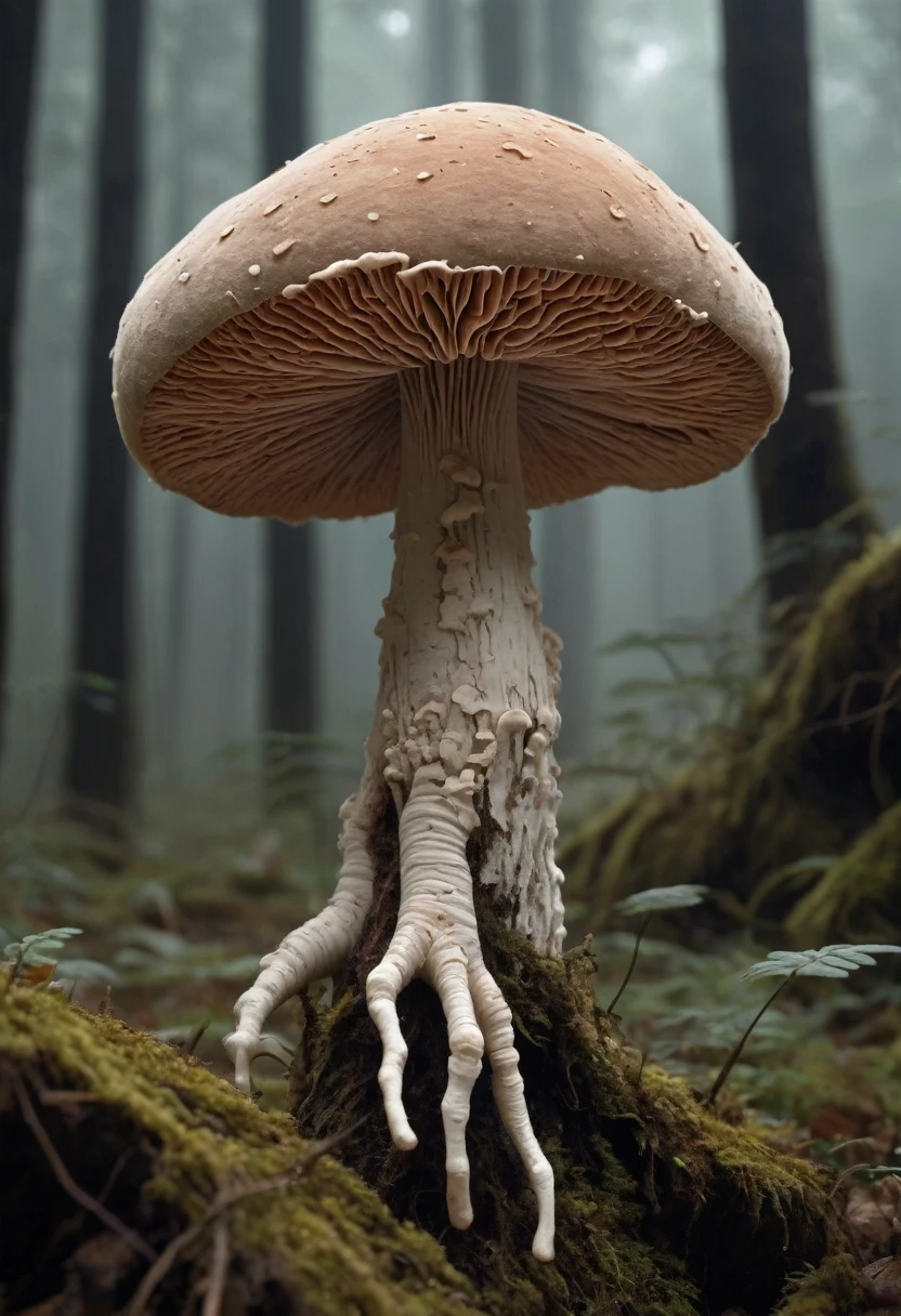ral-mycelium humanoid mushroom