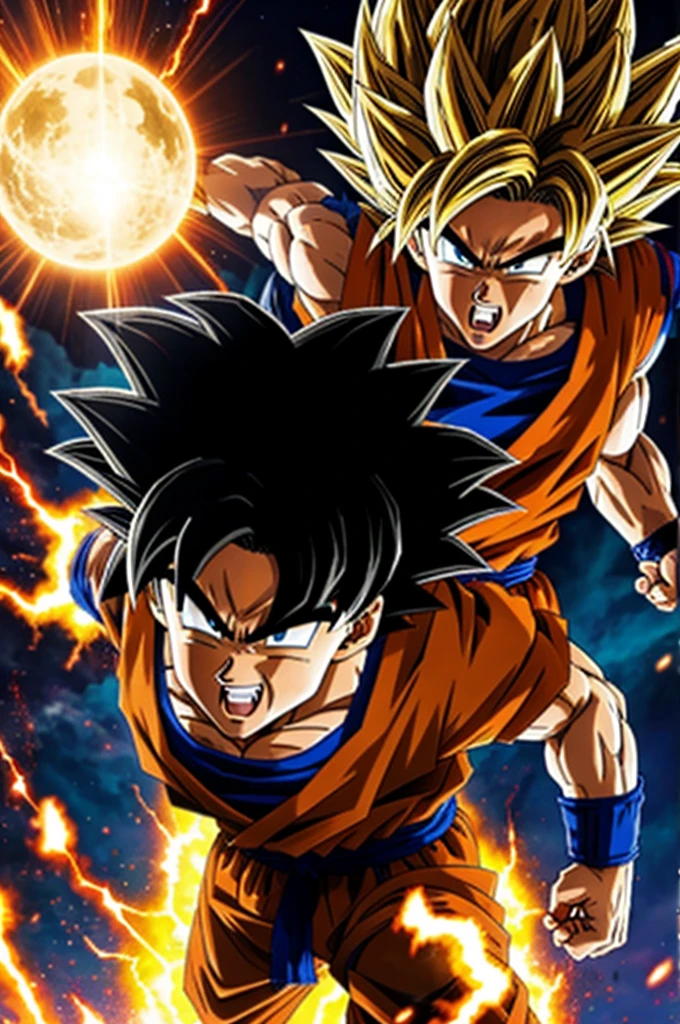 Imagina a Goku