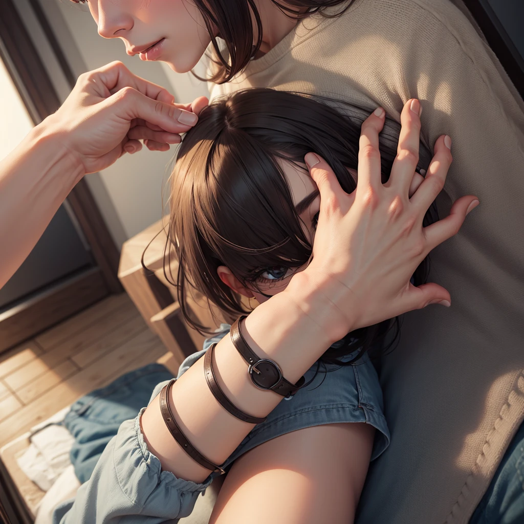 Two hands shaking