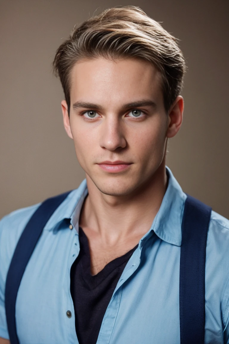 Realistic photo of handsome men